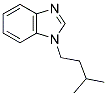 1-ISOPENTYL-1H-BENZIMIDAZOLE 结构式