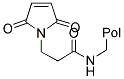 3-MALEIMIDOPROPIONYLAMINOMETHYL RESIN 结构式