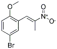 1-(5-BROMO-2-METHOXYPHENYL)-2-NITROPROPENE 结构式
