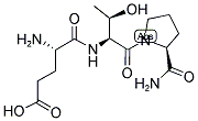 GLU-THR-PRO NH2 结构式