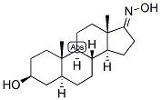 5-ALPHA-ANDROSTAN-3-BETA-OL-17-OXIME 结构式