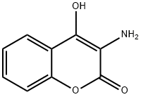 3-AMINO-4-HYDROXY-CHROMEN-2-ONE 结构式
