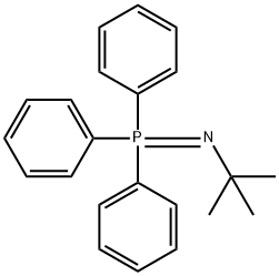 N2-(1,1,1-TRIPHENYL-LAMBDA5-PHOSPHANYLIDENE)-2-METHYLPROPAN-2-AMINE 结构式