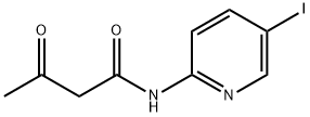 N-(5-Iodo-2-pyridinyl)-3-oxobutanamide 结构式