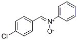 (4-CHLOROBENZYLIDENE)(PHENYL)AZANE OXIDE 结构式