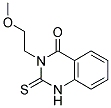 3-(2-METHOXYETHYL)-2-THIOXO-1,3-DIHYDROQUINAZOLIN-4-ONE 结构式