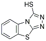 BENZO[4,5]THIAZOLO[2,3-C][1,2,4]TRIAZOLE-3-THIOL 结构式