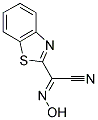 (2E)-1,3-BENZOTHIAZOL-2-YL(HYDROXYIMINO)ACETONITRILE 结构式