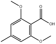 2,6-二甲氧基-4-甲基苯甲酸 结构式