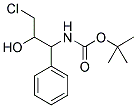 1-BOC-AMINO-1-PHENYL-2-HYDROXY-3-CHLOROPROPANE 结构式