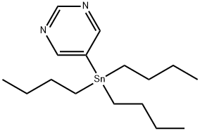 5-(三丁基锡)嘧啶 结构式