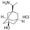 3-(1-AMINOETHYL)ADAMANTAN-1-OL HYDROCHLORIDE 结构式