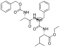 Z-ALA-PHE-LEU-OET 结构式