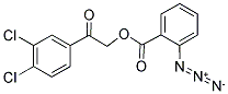 2-(3,4-DICHLOROPHENYL)-2-OXOETHYL 2-AZIDOBENZOATE 结构式