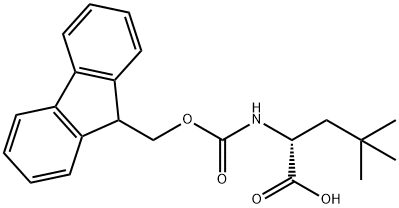 FMOC-BETA-T-丁基-D-丙氨酸 结构式
