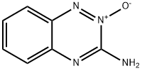 1,2,4-BENZOTRIAZIN-3-AMINE 2-OXIDE 结构式