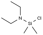 CHLORO(DIETHYLAMINO)DIMETHYLSILANE 结构式