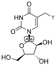THYMINE-1-BETA-D-ARABINOFURANOSIDE, [METHYL-3H(N)]- 结构式