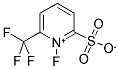 N-FLUORO-6-(TRIFLUOROMETHYL)PYRIDINIUM-2-SULFONATE 结构式
