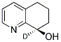 8H-DEUTERIO-5,6,7,8-TETRAHYDROQUINOLIN-8-OL 结构式