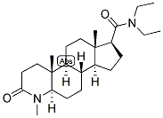 4-AZA-5-ALPHA-ANDROSTAN-4-METHYL-17-BETA-(N,N-DIETHYL)-CARBOXAMIDE-3-ONE 结构式