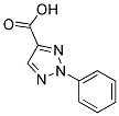 2-PHENYL-2H-1,2,3-TRIAZOLE-4-CARBOXYLIC ACID 结构式