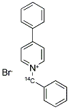 N-BENZYL [7-14C]-4-PHENYLPYRIDINIUM BROMIDE 结构式