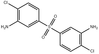 3,3'-二氨基-4,4'-二氯二苯砜 结构式
