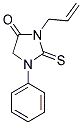 3-ALLYL-1-PHENYL-2-THIOHYDANTOIN 结构式
