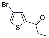 1-(4-Bromo-2-thienyl)-1-propanone 结构式