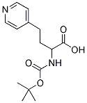 2-TERT-BUTOXYCARBONYLAMINO-4-PYRIDIN-4-YL-BUTYRIC ACID 结构式