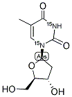 THYMIDINE (U-15N2) 结构式