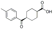 CIS-4-(4-METHYLBENZOYL)CYCLOHEXANE-1-CARBOXYLIC ACID 结构式