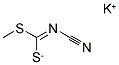 Potassium methyl N-cyanodithioimidocarbonate 结构式