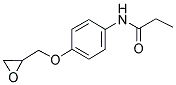 N-(4-Glycidyloxyphenyl)-propamide 结构式