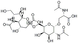 2-Acetamido-6-O-(a-2-N-acetylneuraminyl)-2-deoxy-a-D-galactopyranosyl N-acetylserine