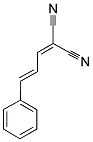 1,1-DICYANO-4-PHENYLBUTADIENE 结构式