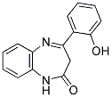 1,3-DIHYDRO-4-(2-HYDROXYPHENYL)-2H-1,5-BENZODIAZEPIN-2-ONE 结构式