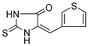 5-(3-THIENYLMETHYLENE)-2-THIOXOIMIDAZOLIDIN-4-ONE 结构式