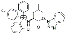 2-CLTRT RESIN-LEU-OBT 结构式