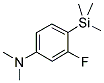 1-(DIMETHYLAMINO)-3-FLUORO-4-(TRIMETHYLSILYL)BENZENE 结构式