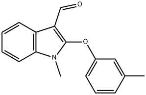 1-Methyl-2-(m-tolyloxy)-1H-indole-3-carbaldehyde