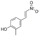 1-(4-HYDROXY-3-METHYLPHENYL)-2-NITROETHENE 结构式