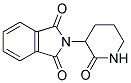 2-(2-OXOPIPERIDIN-3-YL)-1H-ISOINDOLE-1,3(2H)-DIONE 结构式
