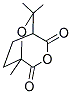 5,7,7-TRIMETHYL-3,6-DIOXABICYCLO[3.2.2]NONANE-2,4-DIONE 结构式