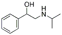 2-(异丙基氨基)-1-苯基乙醇 结构式