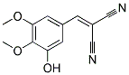 2-[(3-Hydroxy-4,5-dimethoxyphenyl)methylene]malononitrile 结构式