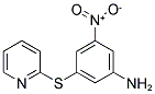 3-NITRO-5-(PYRIDIN-2-YLSULFANYL)-PHENYLAMINE 结构式