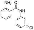 2-AMINO-N-(3-CHLOROPHENYL)BENZAMIDE 结构式