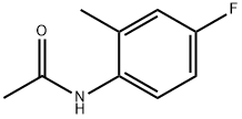 2-ACETAMIDO-5-FLUOROTOLUENE 结构式